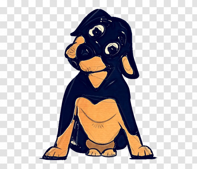 Cartoon Dog Rottweiler Guard Breed - Dachshund Sporting Group Transparent PNG