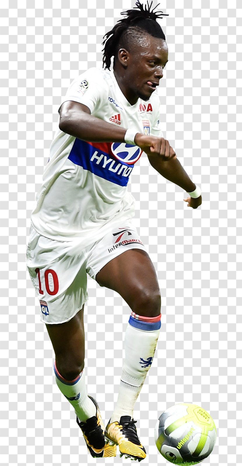 Bertrand Traoré Olympique Lyonnais Football Player Team Sport - Sports Transparent PNG