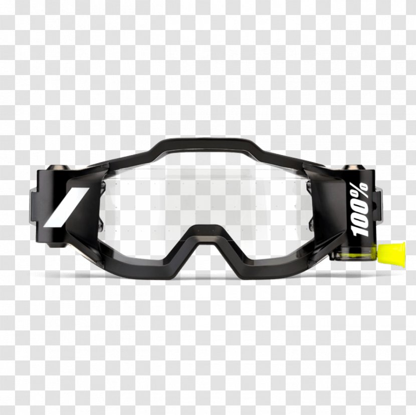 Roll-off Motorcycle Motocross Goggles Rain - Eyewear Transparent PNG