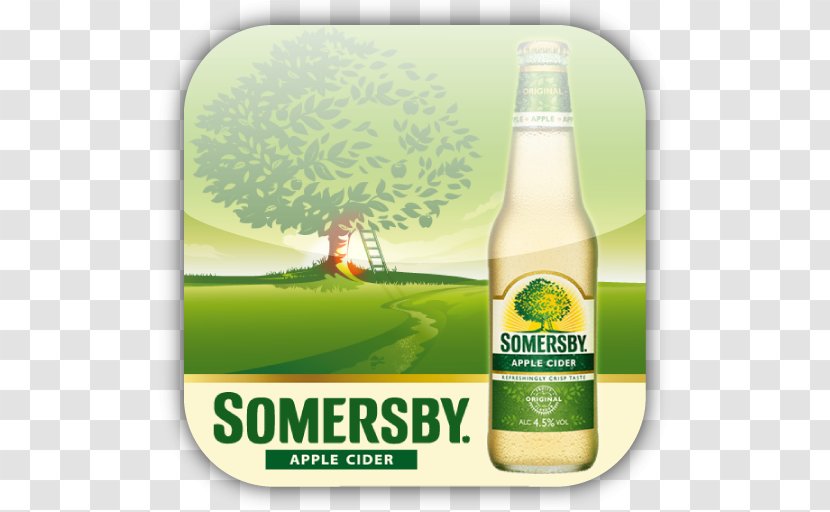 Snack Liqueur Cider Beer Bottle Eating - Somersby Transparent PNG