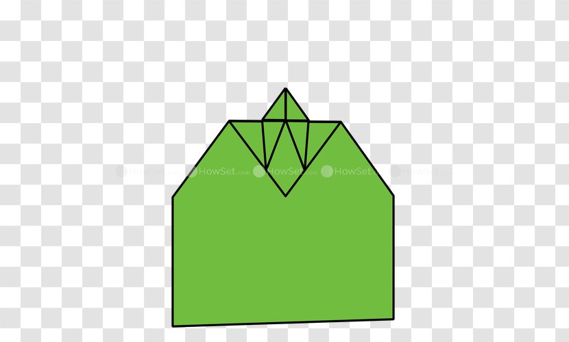 Triangle Line Green Graphics - Area Transparent PNG