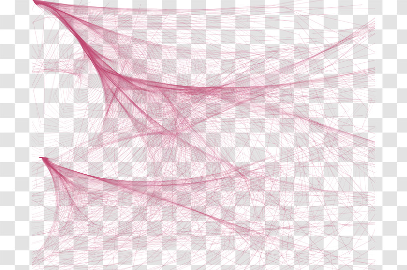 White Pink Line Pattern Drawing Transparent PNG