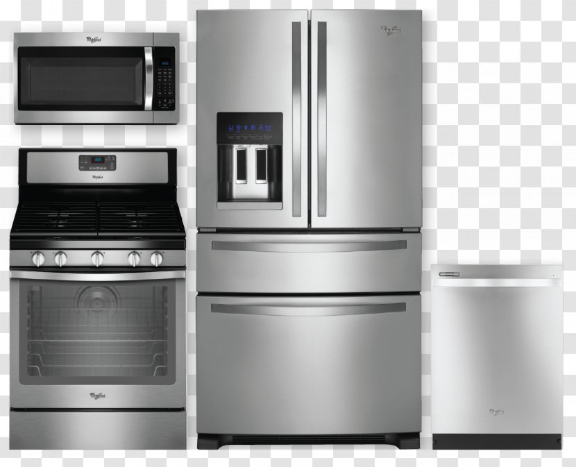 Refrigerator Whirlpool Corporation Garage Door Openers Cubic Foot - Shelf - Kitchen Appliances Transparent PNG