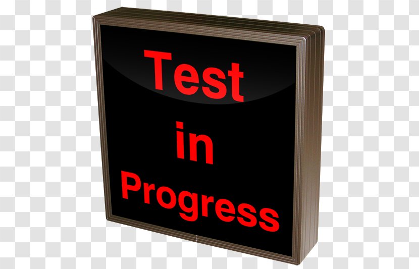 Display Device Product Design Signage - Computer Monitors - Exam In Progress Transparent PNG