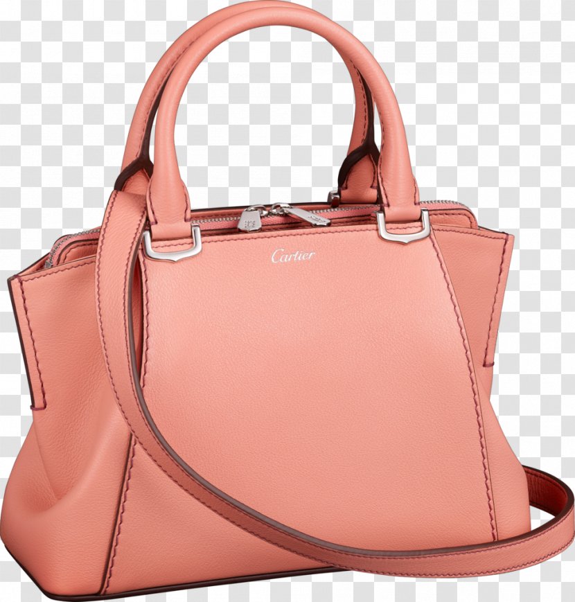 Handbag Cartier Leather Tote Bag - Luggage Bags Transparent PNG