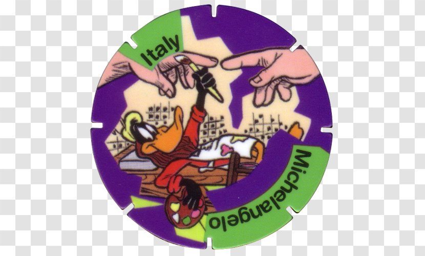 Tazos Walkers Looney Tunes Potato Chip Cartoon - Television Show - Michelangelo Transparent PNG
