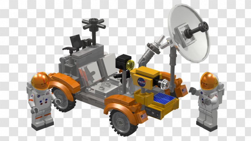 Apollo Program 15 LEGO Lunar Roving Vehicle Rover - Mars - Exploration Transparent PNG