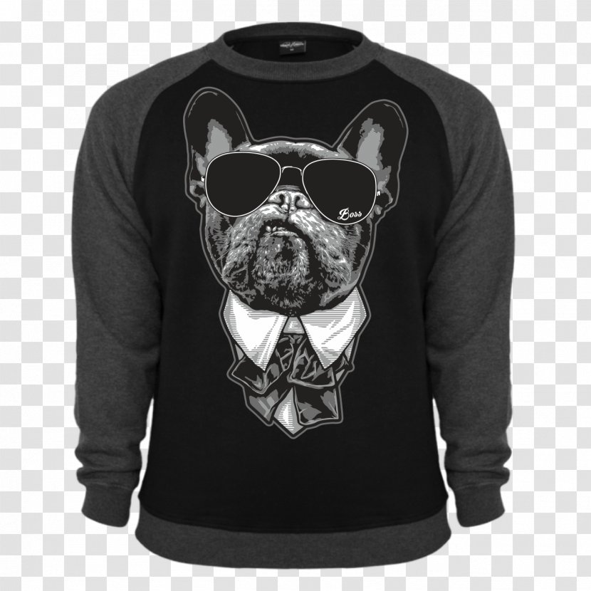 Hoodie French Bulldog T-shirt Jumper - Brand Transparent PNG