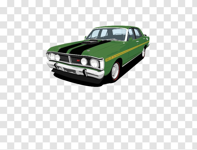Ford Falcon GT Compact Car Motor Company - Classic Transparent PNG