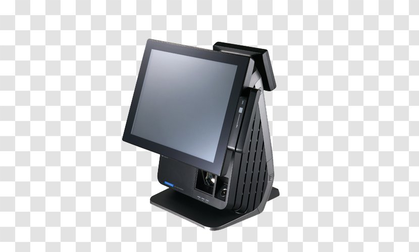Point Of Sale Touchscreen Barcode Scanners Cash Register - Printer Transparent PNG