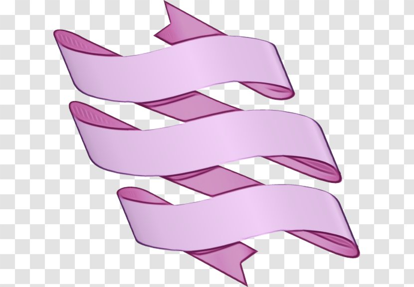 Pink Violet Purple Clip Art Ribbon Transparent PNG