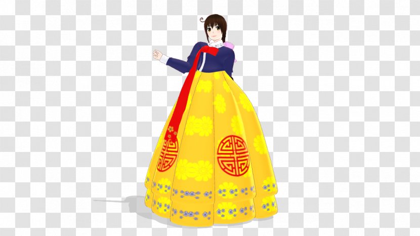 Hanbok Chima Jeogori Gyeongbokgung Palace Costume Skirt - Figurine Transparent PNG