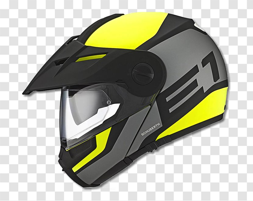Motorcycle Helmets Schuberth Dual-sport - Yellow Transparent PNG