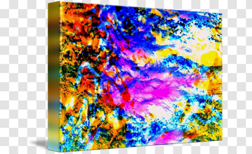 Modern Art Acrylic Paint Dye Desktop Wallpaper Transparent PNG