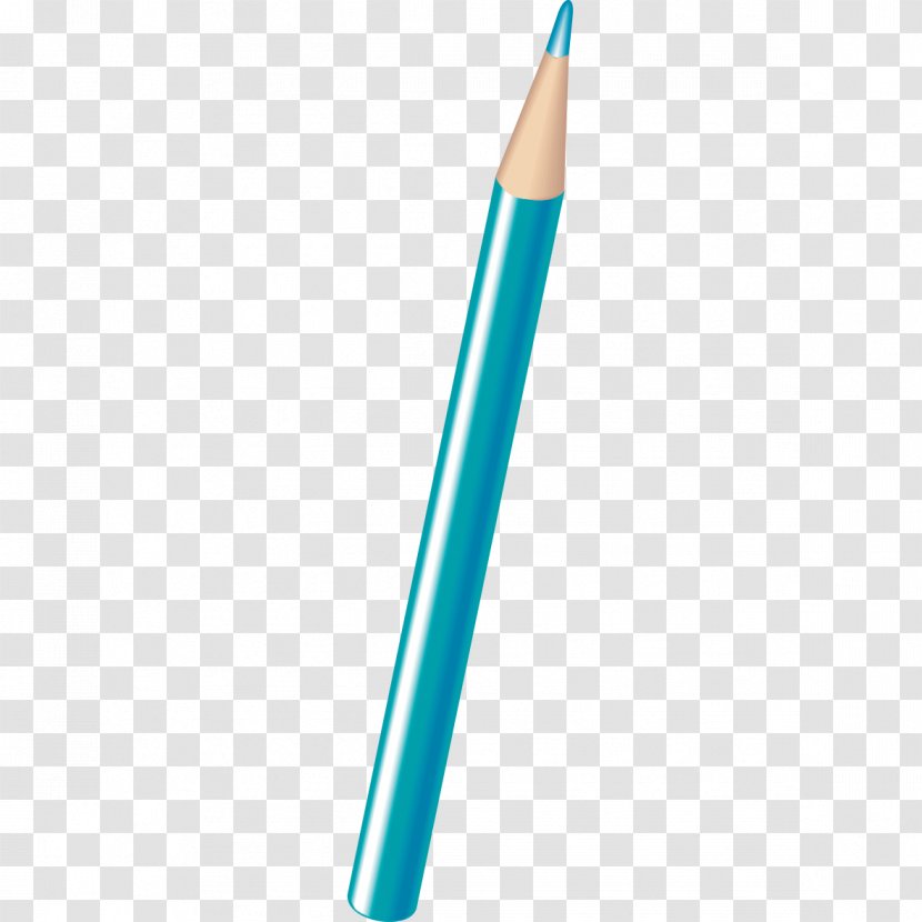 Blue Pencil - Mechanical - Graphics Transparent PNG