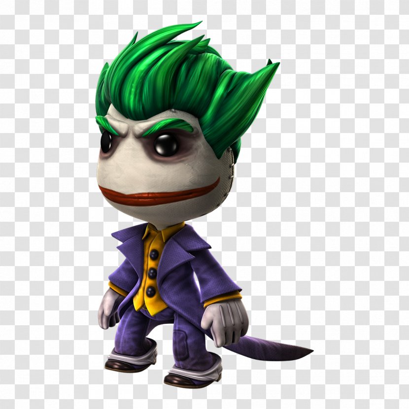 Joker LittleBigPlanet 3 Batman PlayStation - Costume Transparent PNG