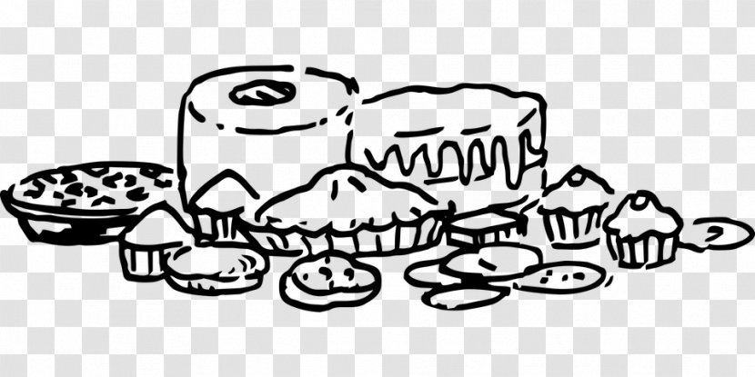 Drawing Line Art Cartoon Clip - Text - Bake A Cake Time Transparent PNG