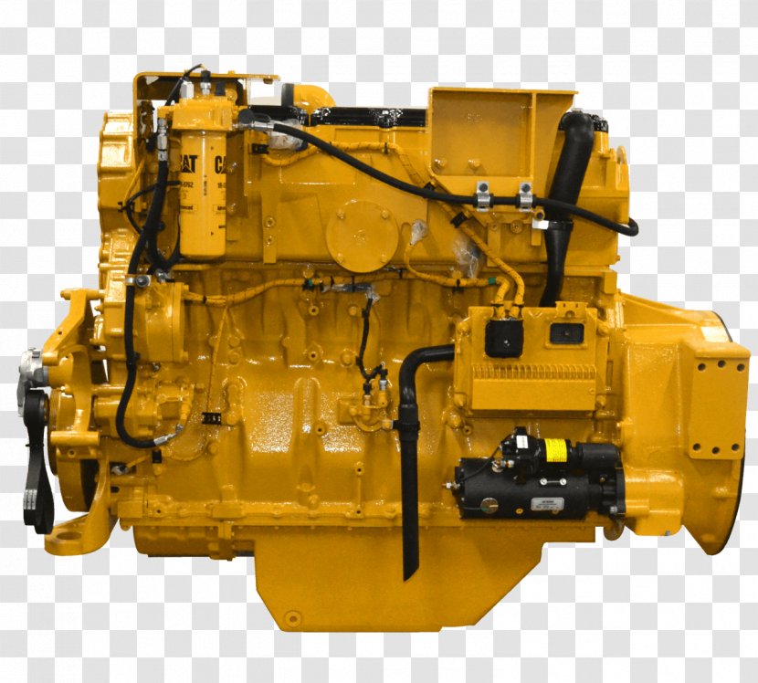 Caterpillar Inc. Diesel Engine Heavy Machinery - Manufacturing Transparent PNG