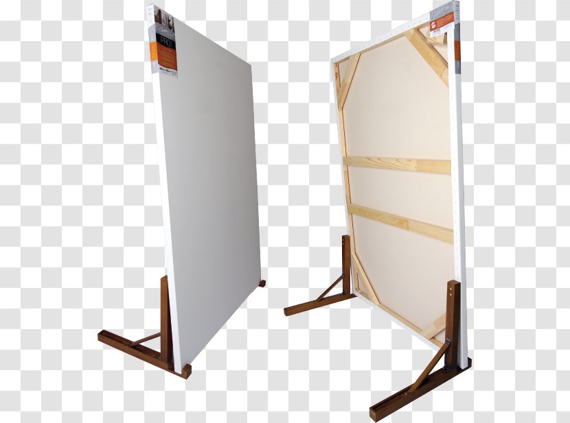 Canvas Easel Painting Artist - Wood Transparent PNG
