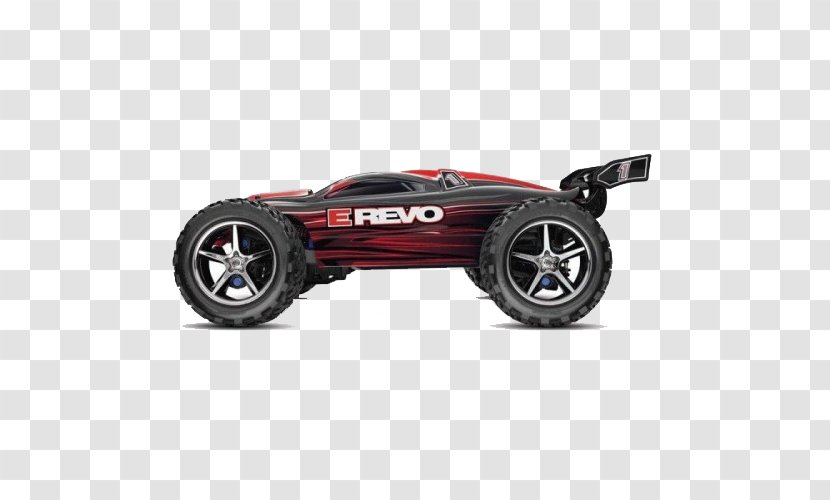 Traxxas E-Revo Brushless 1:10 4WD DC Electric Motor E-Maxx Radio-controlled Car - Radiocontrolled Transparent PNG