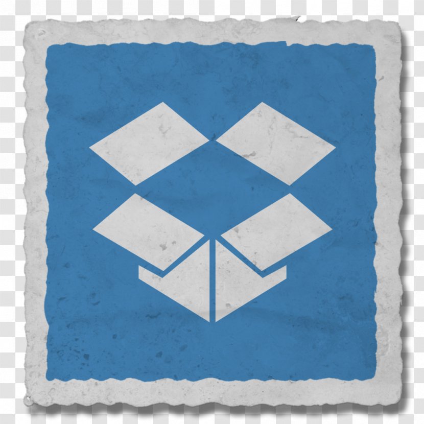 Dropbox Download - Blue Transparent PNG