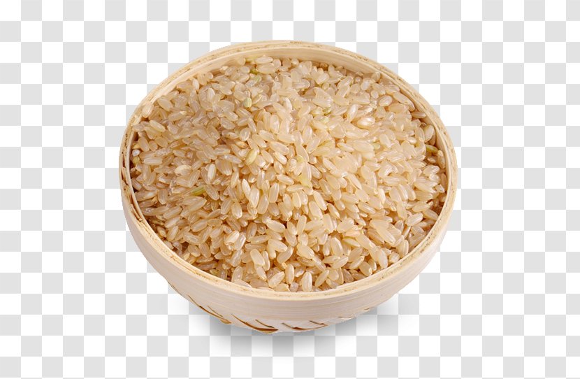 Brown Rice Cereal Germ - Oryza Sativa - Yellow Bowl Transparent PNG