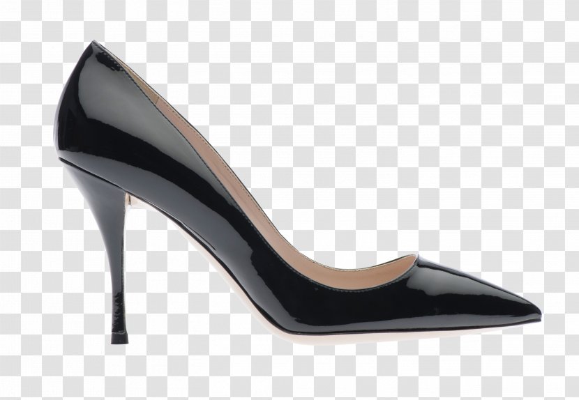 Heel Shoe Pump - High Heeled Footwear - Black Heels Transparent PNG