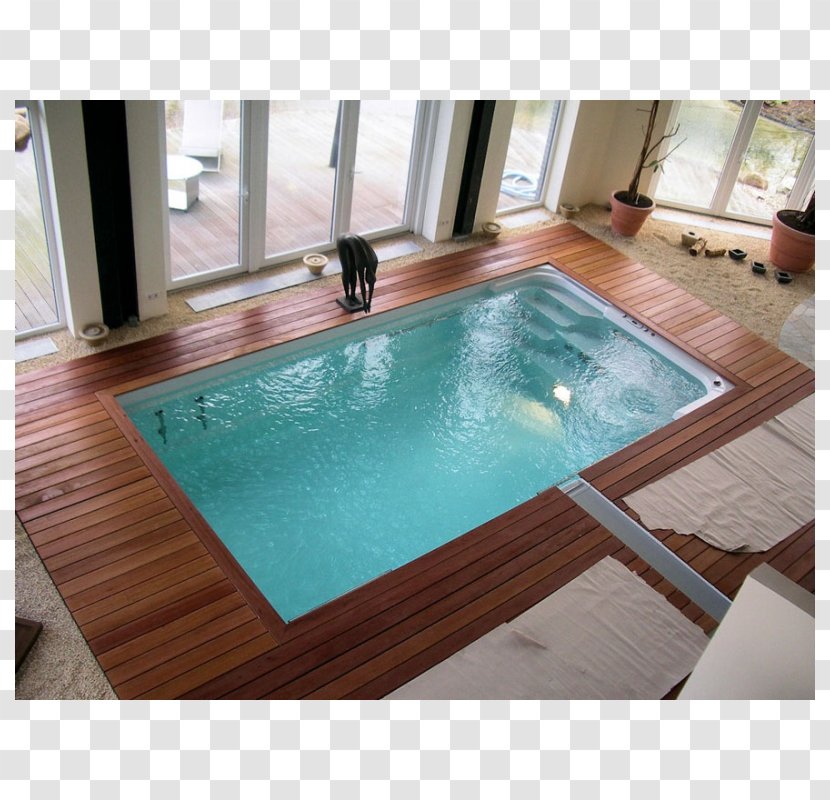 Swimming Pool Wood Flooring Deck Bambou Terrace - Floor Transparent PNG