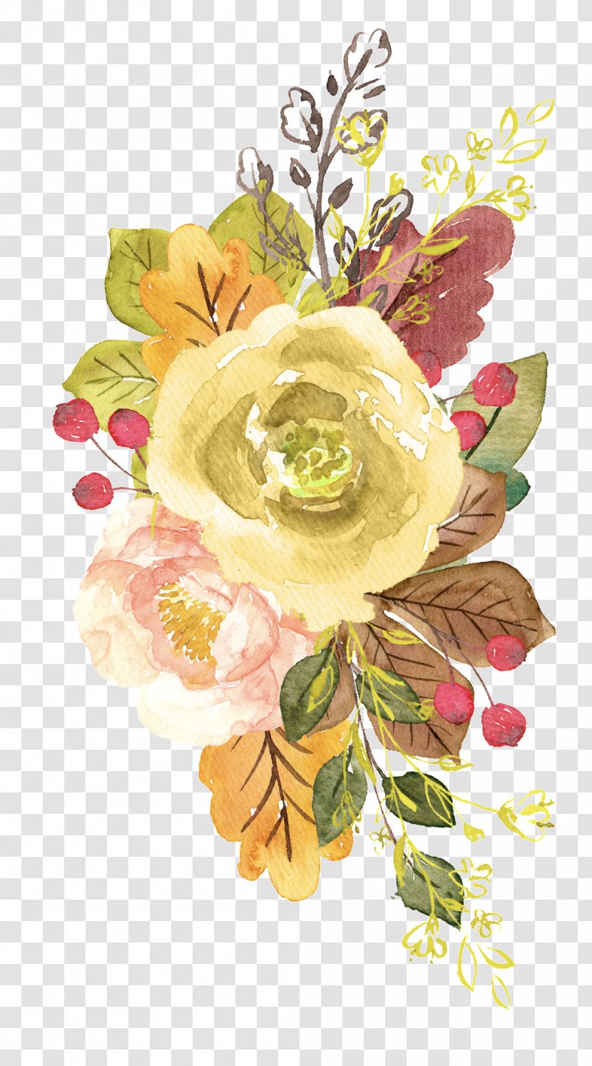 Watercolor Painting Illustration Watercolor: Flowers Image - Flower - Material Transparent PNG