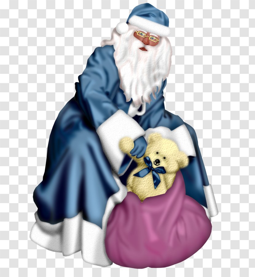 Santa Claus Ded Moroz Christmas Elf New Year - Child Jesus Transparent PNG