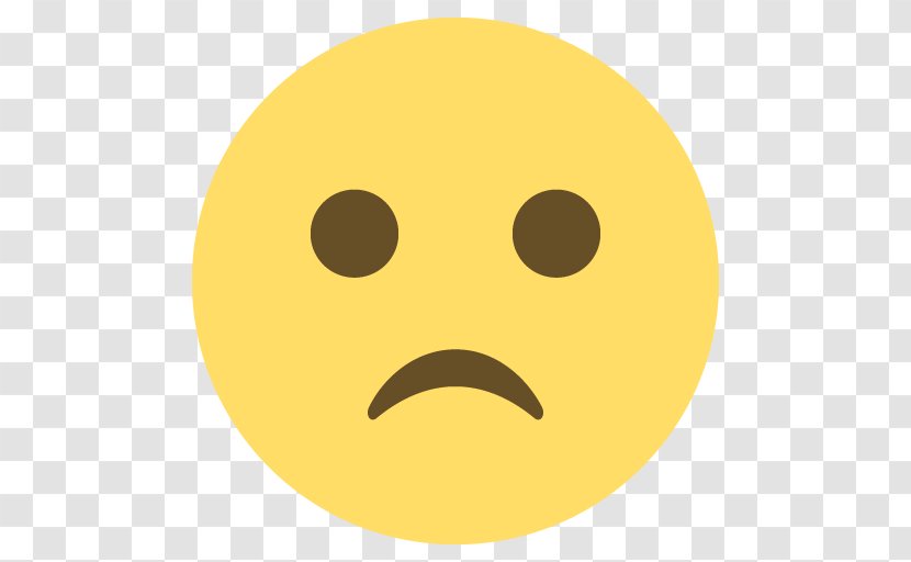 Emojipedia Sadness Smiley Face - Sticker - Frowning Transparent PNG