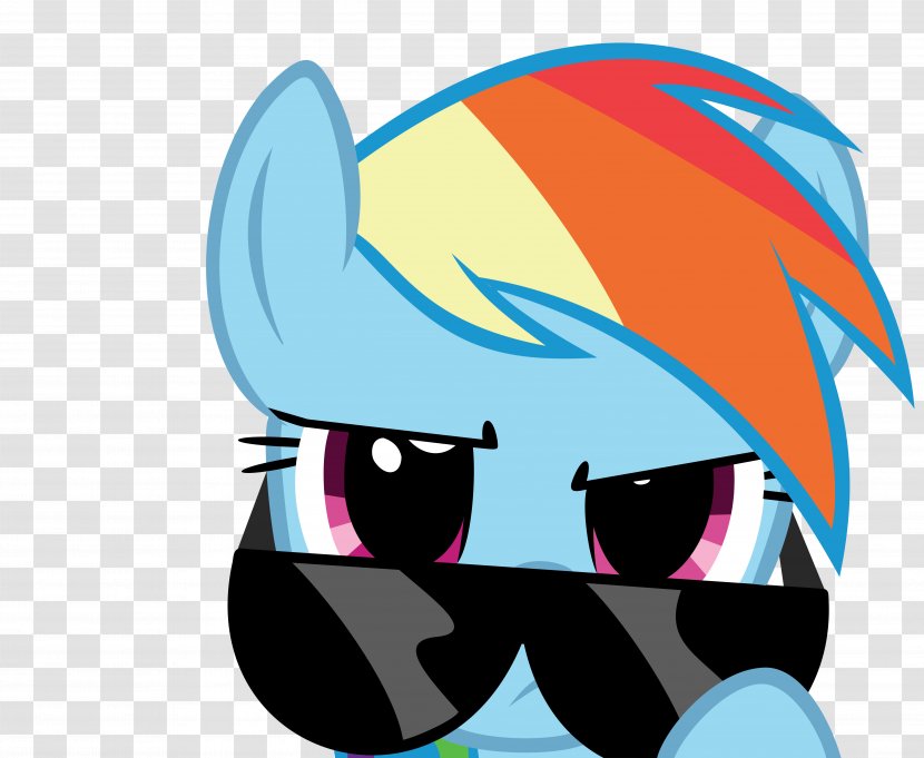 Rainbow Dash Rarity Twilight Sparkle Pinkie Pie Applejack - Frame - Deal With It Transparent PNG