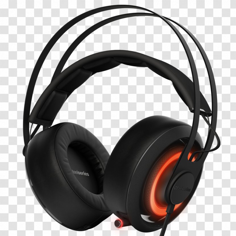 Black Headphones SteelSeries Video Game Audio - Ear Transparent PNG