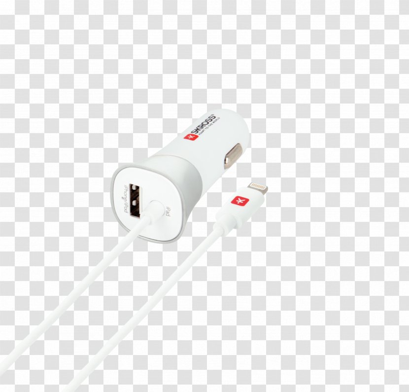Battery Charger Lightning USB Car Electrical Connector Transparent PNG
