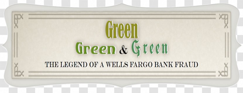 Brand Rectangle Font - Green Header Transparent PNG