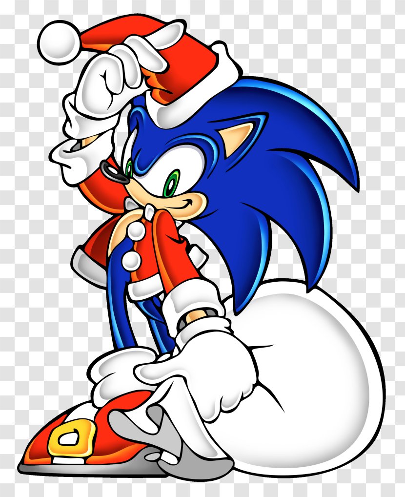 Sonic The Hedgehog Adventure & Sega All-Stars Racing Christmas Amy Rose - Vertebrate Transparent PNG