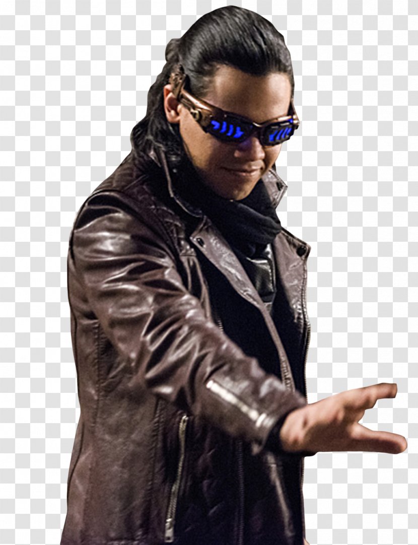 Leather Jacket Carlos Valdes Cisco Ramon The Flash - Outerwear Transparent PNG