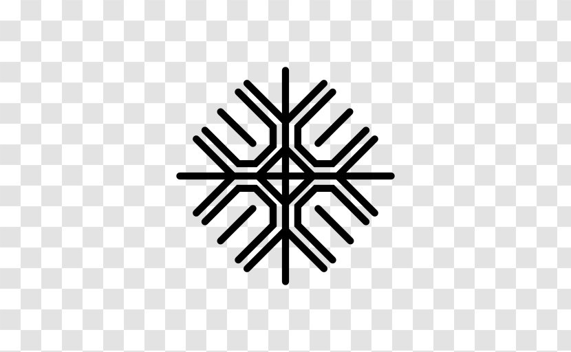 Snowflake Symbol Clip Art - Symmetry Transparent PNG
