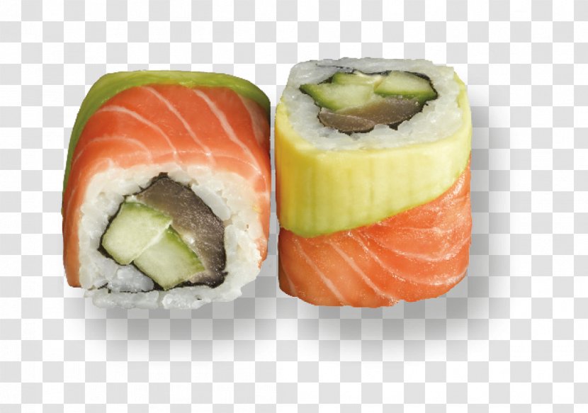 California Roll Sashimi Smoked Salmon Sushi Side Dish - Asian Food Transparent PNG