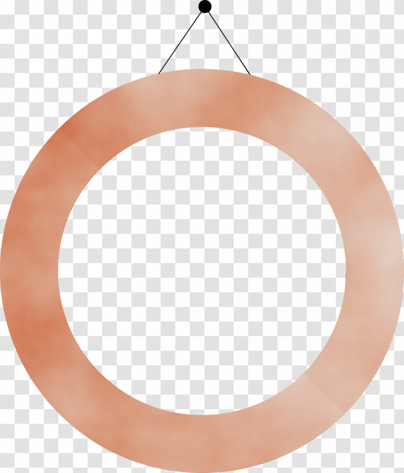 Ceiling Fixture Circle Copper Orange S.a. Transparent PNG