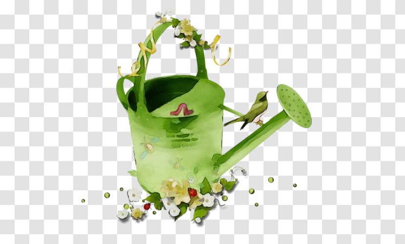 Lily Flower Cartoon - Wet Ink - Bucket Nepenthes Transparent PNG