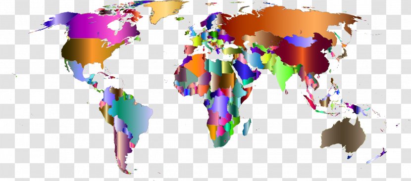 Globe World Map - Royaltyfree Transparent PNG