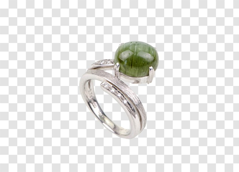 Kucing Tibetan Ring Tourmaline Green - Hera Zhen Cat's Eye Transparent PNG