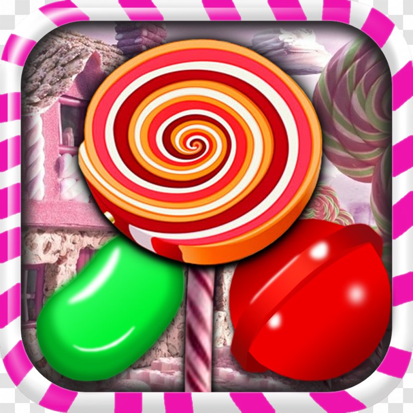 Spiral Circle Magenta Lollipop - Confectionery Transparent PNG