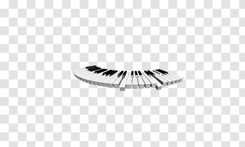 Piano Musical Keyboard Electronic Drum - Silhouette Transparent PNG