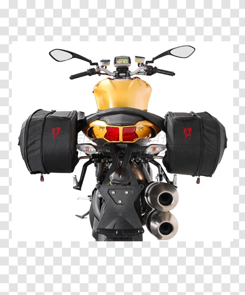 Saddlebag Motorcycle Ducati Streetfighter 848 Transparent PNG