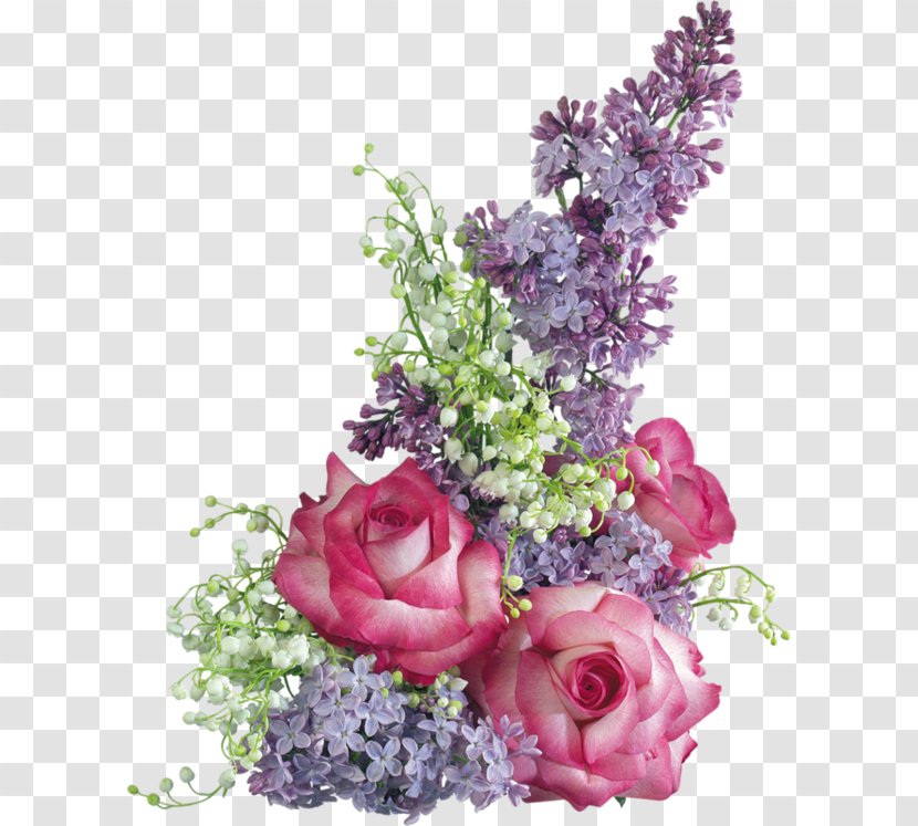 Floral Design International Women's Day 8 March Animaatio - Floristry - Lavender Bouquet Transparent PNG
