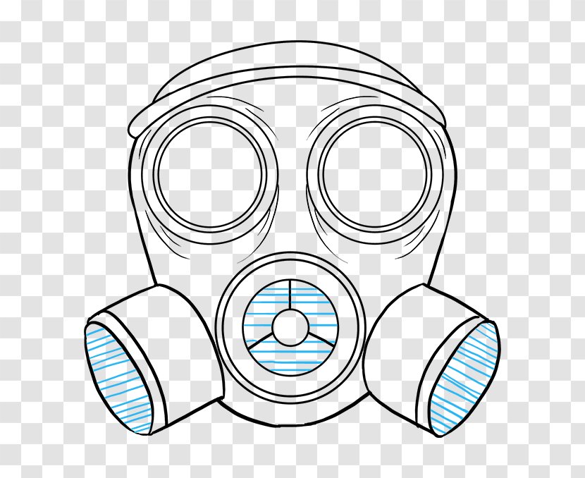 Drawing Gas Mask Image Clip Art - Costume Transparent PNG