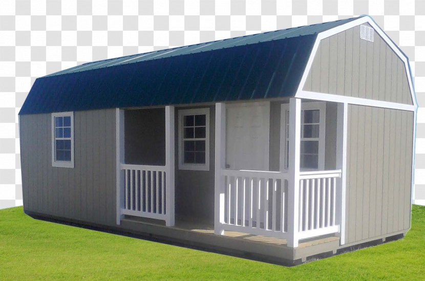 Shed Property Siding Roof Porch - Outdoor Structure - House Transparent PNG