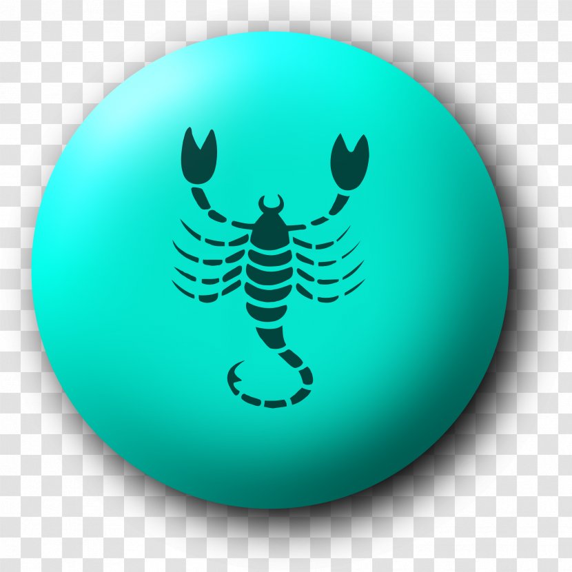 Scorpio Astrological Sign Zodiac Symbols Astrology - Turquoise - Scorpions Transparent PNG